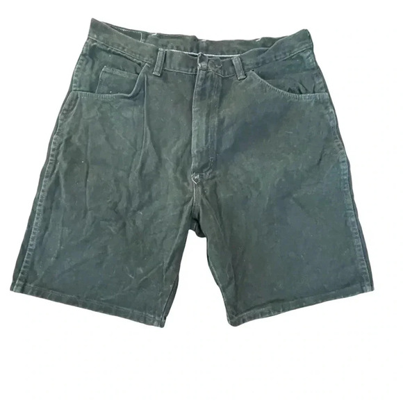 Wrangler Authentic Jeans Garment-Dyed Denim Shorts – Made in USA – Size 36 - Picture 3 of 11